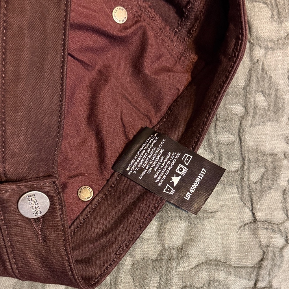 Buffalo David Bitton Women's Skinny Jeans - Burgundy - Picture 4 of 5
